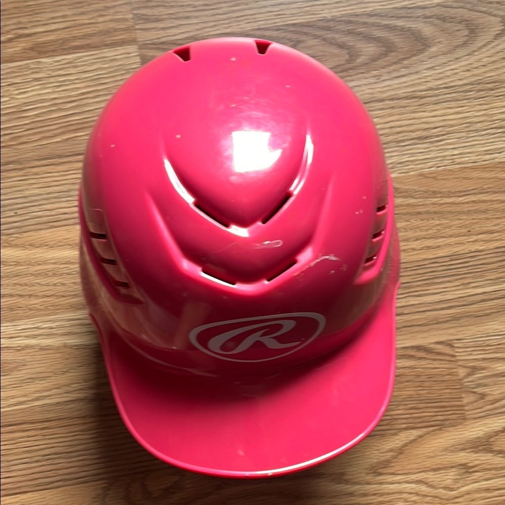 Rawlings Pink Baseball Helmet